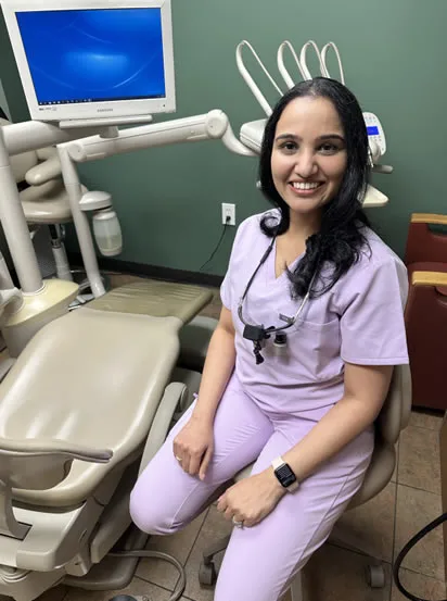 Portrait of Dr. Sudha Byreddy, DDS at Honey Creek Dental in Conyers, GA