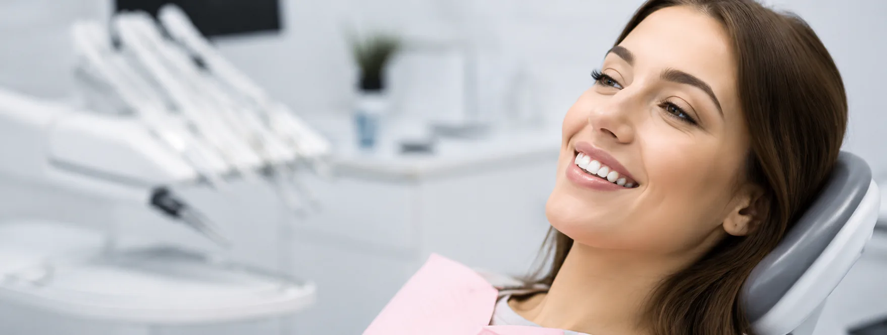 Tooth colored white fillings at Honey Creek Dental Conyers